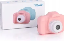 APARAT CYFROWY DLA DZIECKA FABURO 32GB RÓŻOWY
