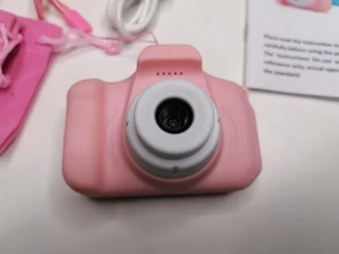 APARAT CYFROWY DLA DZIECKA FABURO 32GB RÓŻOWY