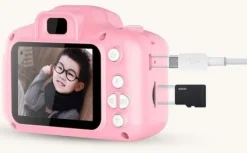 APARAT CYFROWY FOTOGRAFICZNY 40MPX ZABAWKA DLA DZIECI + KARTA 32GB + 4 GRY