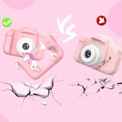 APARAT CYFROWY FOTOGRAFICZNY DLA DZIECI 40Mpx KAMERA ZABAWKA GRY+KARTA 32GB