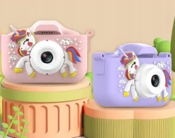APARAT CYFROWY FOTOGRAFICZNY DLA DZIECI 40Mpx KAMERA ZABAWKA GRY+KARTA 32GB