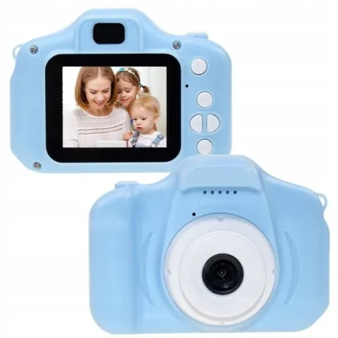 Aparat cyfrowy FOTOGRAFICZNY 12MPX ZABAWKA DLA DZIECI KAMERA + 4 GRY