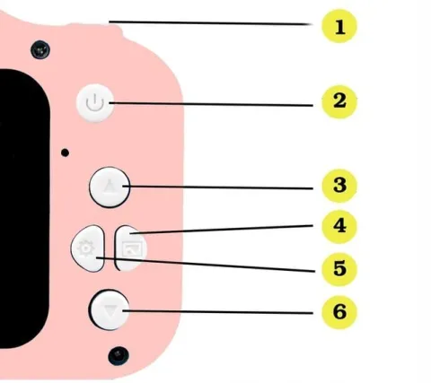APARAT CYFROWY FOTOGRAFICZNY DLA DZIECI FULL HD JEDNOROŻEC + KARTA 32GB