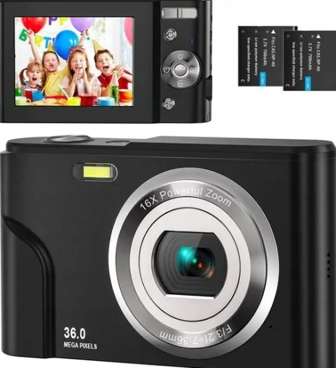 Aparat cyfrowy fotograficzny HD 1080P 36MP