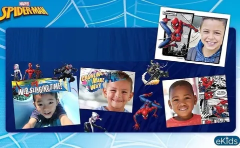 Aparat Cyfrowy Kamera FULL HD 1080p dla Dziecka Dzieci SpiderMan Spider-Man