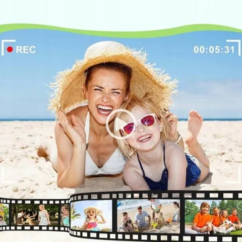 APARAT CYFROWY 1080P 44MP DOMOWY HD MINI APARAT FOTOGRAFICZNY DLA DZIECI
