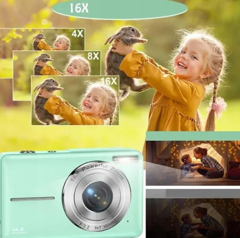 APARAT CYFROWY 1080P 44MP DOMOWY HD MINI APARAT FOTOGRAFICZNY DLA DZIECI