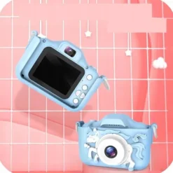 APARAT DLA DZIECI CYFROWY FOTOGRAFICZNY JEDNOROŻEC +KARTA 32GB NA PREZENT