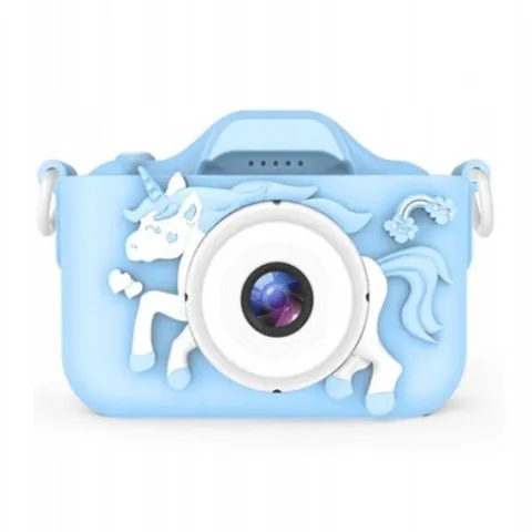 APARAT DLA DZIECI CYFROWY FOTOGRAFICZNY JEDNOROŻEC +KARTA 32GB NA PREZENT