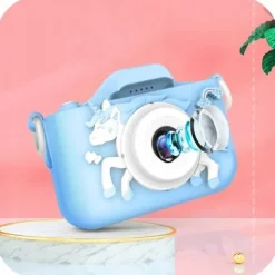 APARAT DLA DZIECI CYFROWY FOTOGRAFICZNY JEDNOROŻEC +KARTA 32GB NA PREZENT