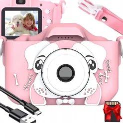 APARAT DLA DZIECI CYFROWY FOTOGRAFICZNY PIES PIESEK +KARTA 32GB NA PREZENT