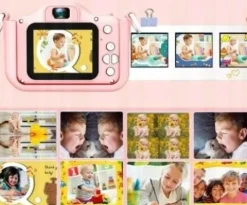 Aparat dla dzieci 1080p z grami +32GB karta pamięci prezent urodziny święta