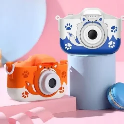 APARAT FOTOGRAFICZNY CYFROWY DLA DZIECI 40Mpx KAMERA ZABAWKA GRY+KARTA 32GB