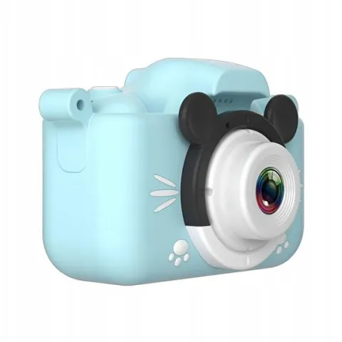 APARAT FOTOGRAFICZNY CYFROWY DLA DZIECI 40Mpx KAMERA ZABAWKA GRY+KARTA 32GB