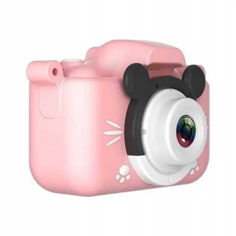 APARAT FOTOGRAFICZNY CYFROWY DLA DZIECI 40Mpx KAMERA ZABAWKA GRY+KARTA 32GB