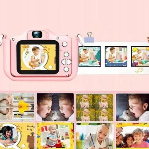 APARAT FOTOGRAFICZNY CYFROWY DLA DZIECI + KARTA 32 GB