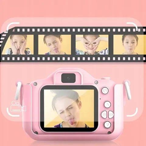 APARAT FOTOGRAFICZNY CYFROWY DLA DZIECI + KARTA 32 GB