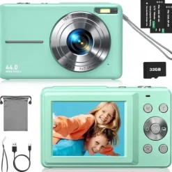 APARAT FOTOGRAFICZNY CYFROWY HD 1080P 44MP KAMERA +KARTA 32GB