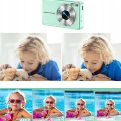 APARAT FOTOGRAFICZNY CYFROWY HD 1080P 44MP KAMERA +KARTA 32GB