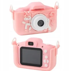 APARAT FOTOGRAFICZNY CYFROWY DLA DZIECI KAMERA ZABAWKA GRY + KARTA 32GB