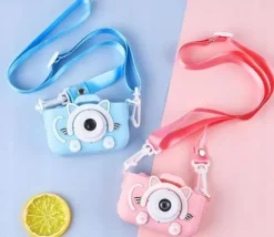 APARAT FOTOGRAFICZNY CYFROWY DLA DZIECI KAMERA ZABAWKA GRY + KARTA 32GB