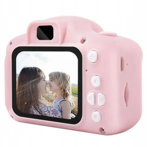 APARAT FOTOGRAFICZNY CYFROWY DLA DZIECI KAMERA ZABAWKA GRY + KARTA 32GB