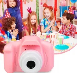 APARAT FOTOGRAFICZNY DZIECIĘCY JENOROŻEC RÓŻOWY KAMERA VIDEO MEGA PREMIUM