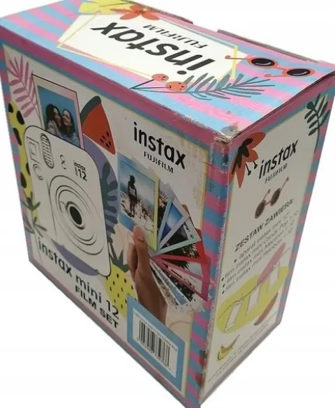 Aparat Fujifilm Instax Mini 12 niebiesk + 30 zdjęć