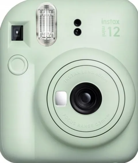 Aparat Fujifilm Instax Mini 12 Zielony Green + Pokrowiec + Ramki Shacolla