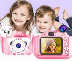APARAT KAMERA DLA DZIECI Z GRAMI ZABAWKA PREZENT