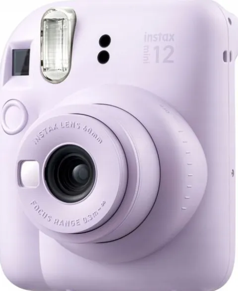Aparat natychmiastowy Fujifilm Instax Mini 12 liliowy + wkłady 20 zdjęć