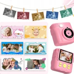 APARAT POLAROID NATYCHMIASTOWY DLA DZIECI FILMÓW ZDJĘĆ DRUK TERMICZNY 32GB