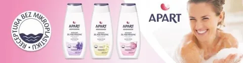 Apart żel pod prysznic damski MIX Zestaw 5x500ml