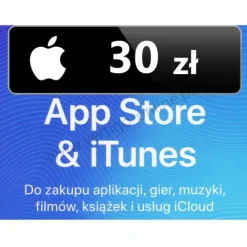 Apple Store iTunes 30 zł - AppStore