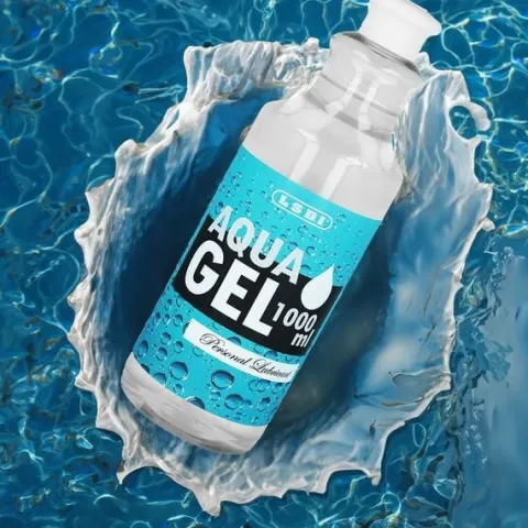 Aqua Gel 1000ml Wodny Żel Intymny Profesjonalny Lubrykant Dla Par I Solo