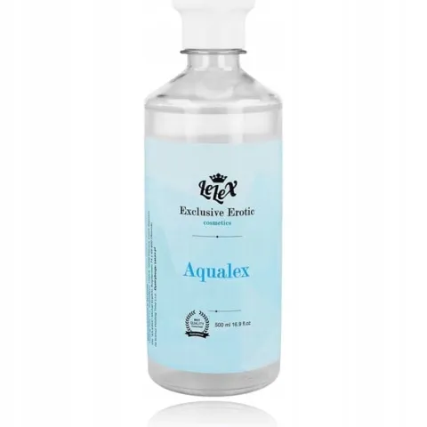 Aqualex Żel Intymny Nawilżający Na Bazie Wody 500ml Doskonały Sex Poślizg