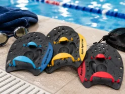 Aqua-Sport Wiosełka treningowe pływackie wody pływania basen rozmiar S