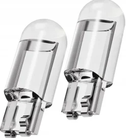 ŻARÓWKA ŻARÓWKI POSTOJOWE W5W T10 LED STANDARD CLEAR BIAŁE