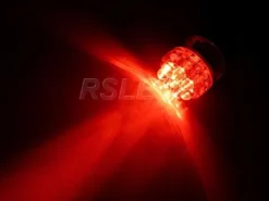 żarówka 8 LED ba15s R10W P5W postojowa tylna 12v czerwona