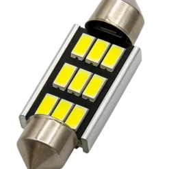 ŻARÓWKA RURKOWA 9 LED + RADIATOR