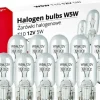 Żarówki halogenowe W5W T10 5W W2.1x9.5d 12V 10szt. (E8)