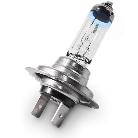 ŻARÓWKI H7 HQ Automotive +150% HYPER WHITE 55W 12V BARDZO MOCNE