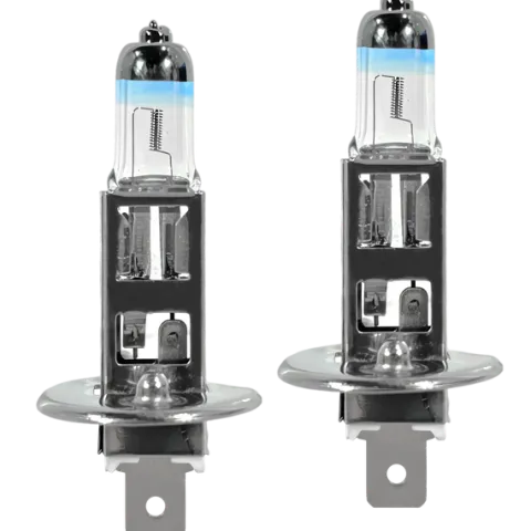 Żarówki H1 HQ Automotive +150% Więcej Światła Hyper White 55W 12V Białe