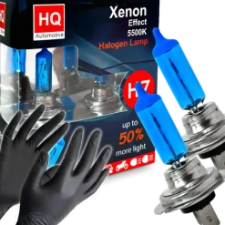 Żarówki HQ Automotive H7 Mocne Efekt LED +50% Światła Xenon OEM PX26d