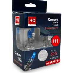 Żarówki HQ Automotive H1 Mocne Efekt LED +50% Światła Xenon Effect OEM