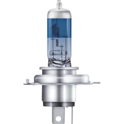 Żarówki Osram H4 Cool Blue Boost 5500K Białe + W5W Clear LED + Rękawiczki