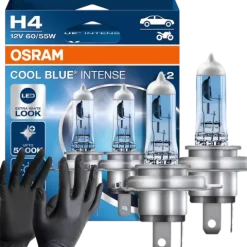 Żarówki Osram H4 Cool Blue Intense Next Generation 5000K Białe Xenon Look