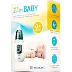 ASPIRATOR ASPIRO Baby Katarek 3w1 do nosa i uszu!