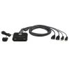 Aten | 2-portowy przełącznik KVM USB FHD HDMI | CS22HF | Miesiące gwarancji