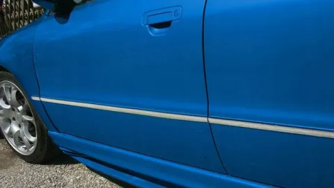 Audi A4 B5 - Listwy CHROM Boczne Ochronne Drzwi